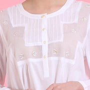 Women's Cotton Bee Long Sleeve Nightgown
