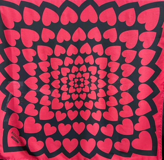 Moschino heart discount scarf