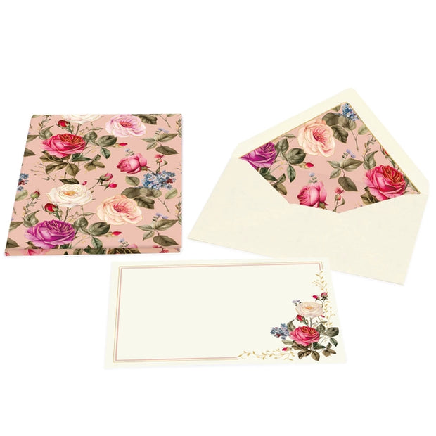 "Rose" Made in Italy Stationery (Pack of 10)