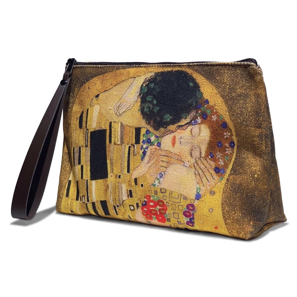 Made in Spain Cotton ~ The Kiss Toiletry Bag