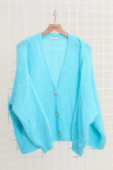 Women's Made in Italy Mohair Cardigan