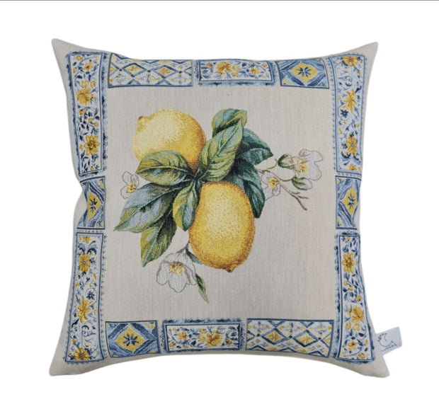Lemon Coast Made in Italy Cotton Pillowcase
