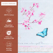 Blossoms in Spring Cotton Placemats 13" X 19" - Set of 4