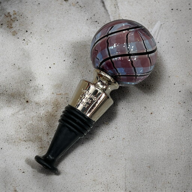 Made in Italy Venetian Glass Wine Stopper