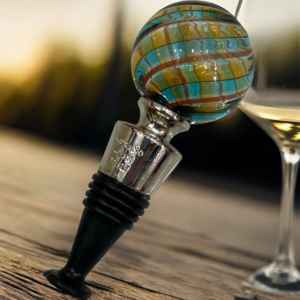 Made in Italy Venetian Glass Wine Stopper