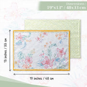 Paradise Island Cotton Placemats 13" X 19" - Set of 4
