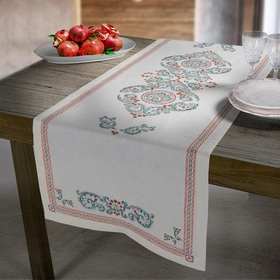 Made in Italy Luxurious Linen Table Runner (Armida)