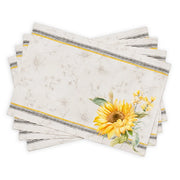 Candice Cotton Placemats 13" X 19" - Set of 4